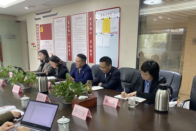 浙江圣港律师事务所主任马康华一行莅临我所交流